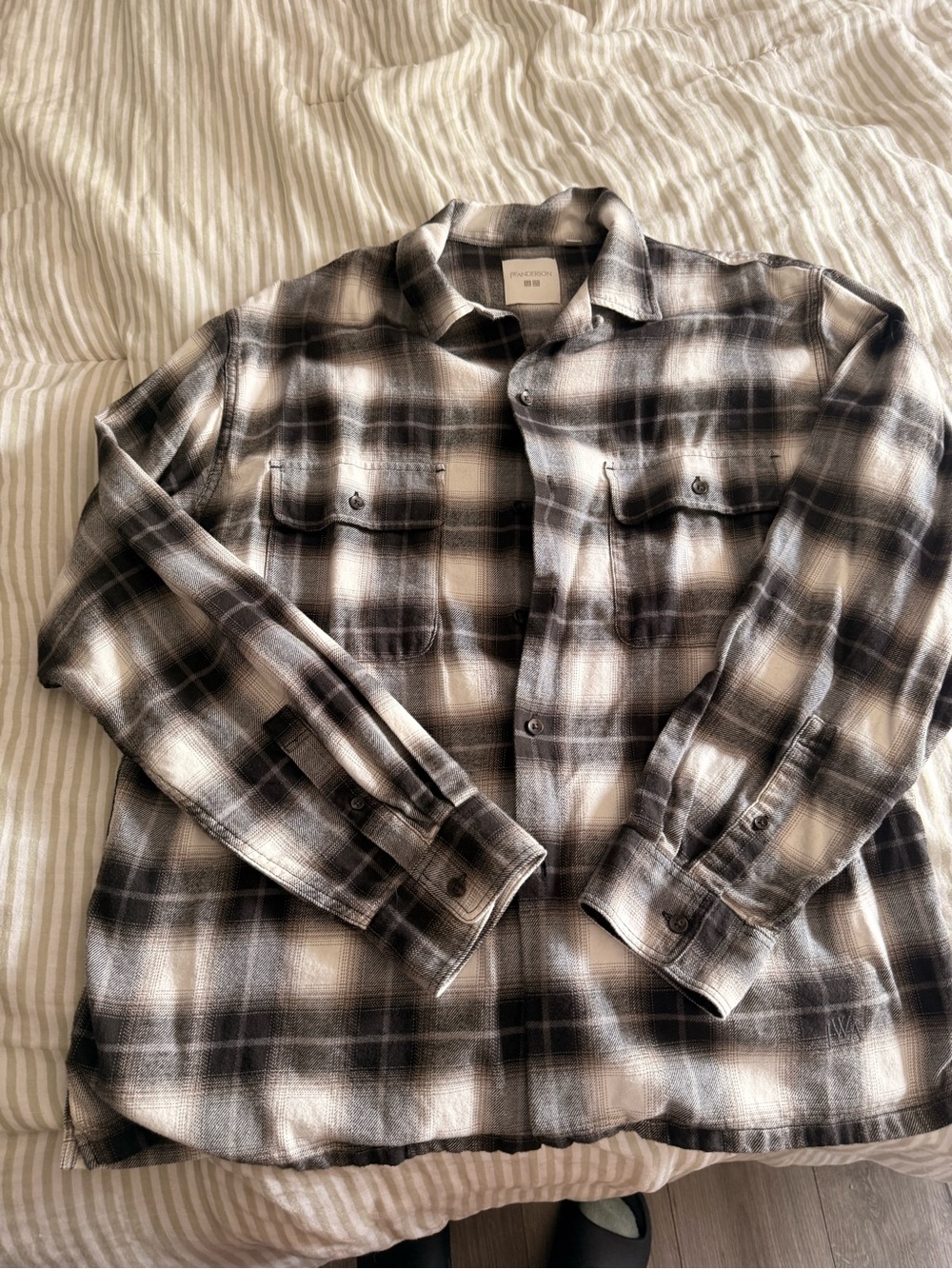 Uniqlo Jw Anderson Flannel Shirt